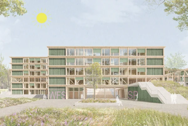 Perspektive Gebäude